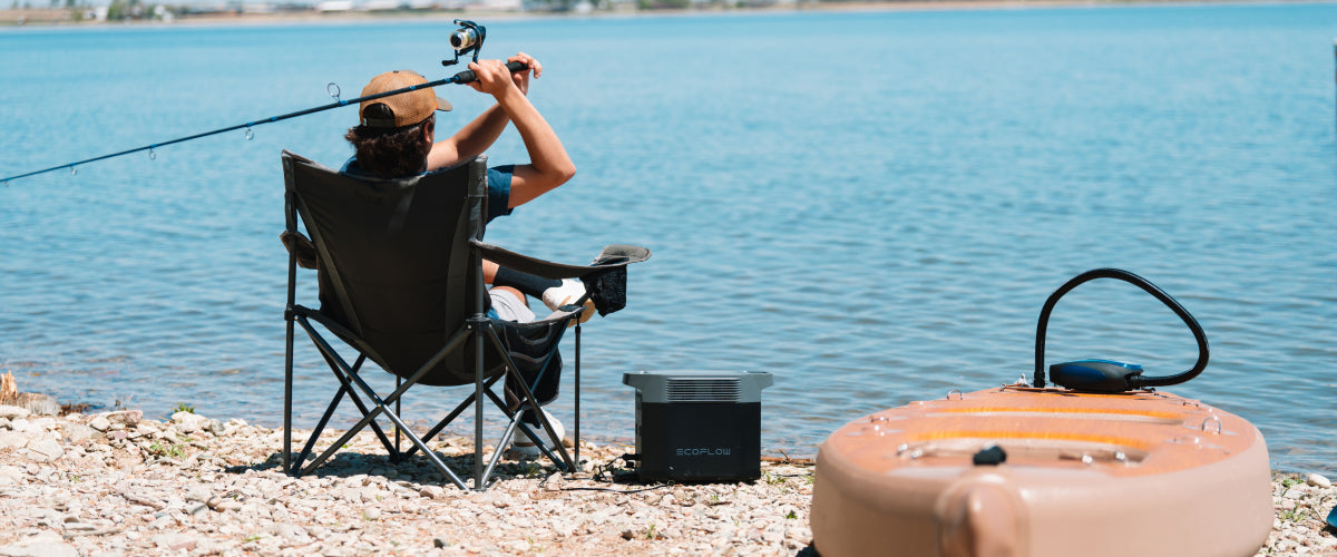 Satisface todas tus necesidades de energía al aire libre.
