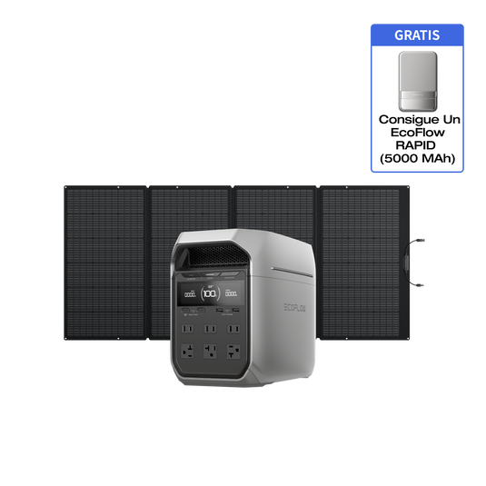 Generador solar EcoFlow DELTA 3 Plus (FV de 400 W)