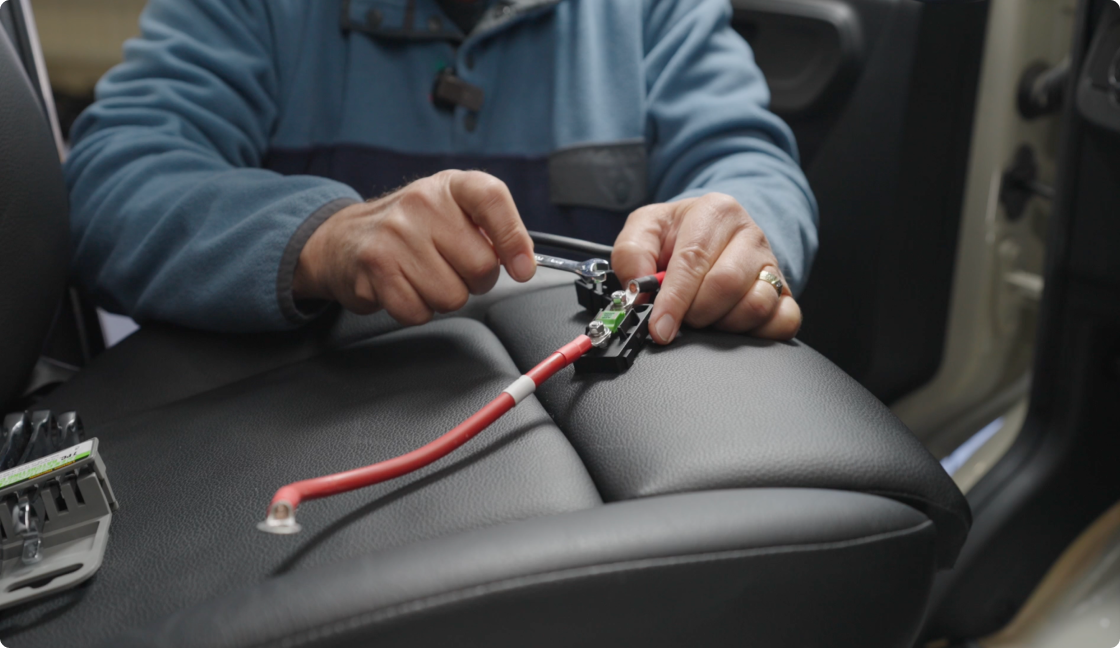 Instalación limpia y sencilla que no deja huella