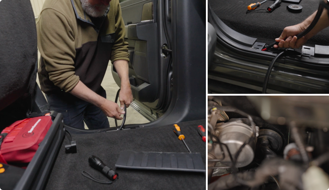 Instalación limpia y sencilla que no deja huella