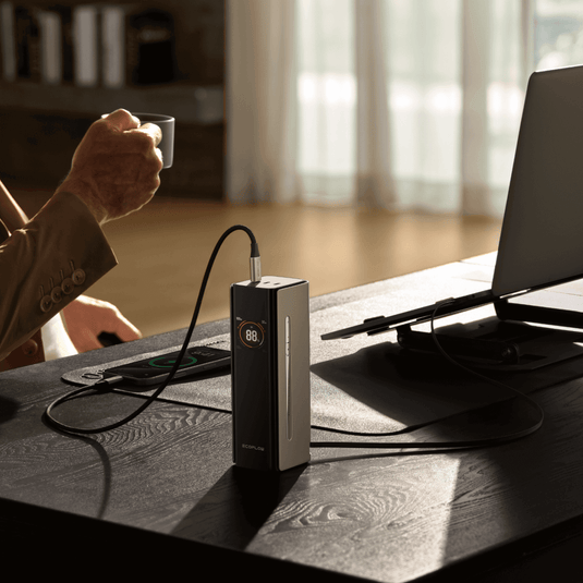 Banco de energía EcoFlow RAPID Pro (27 650 mAh, 300 W, cable integrado de 140 W) Power Bank EcoFlow ES