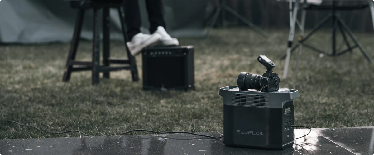 Satisface todas tus necesidades de energía al aire libre.