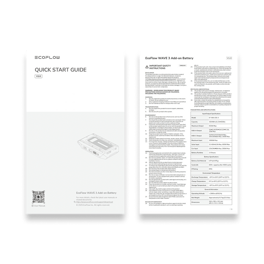 Instrucciones de seguridad, Guía de inicio rápido, Tarjeta de garantía