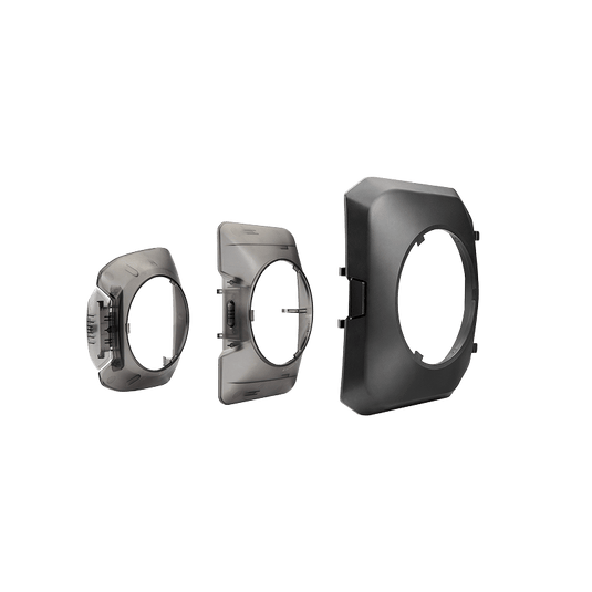 Cubiertas del adaptador del conducto de escape (A, B, C)