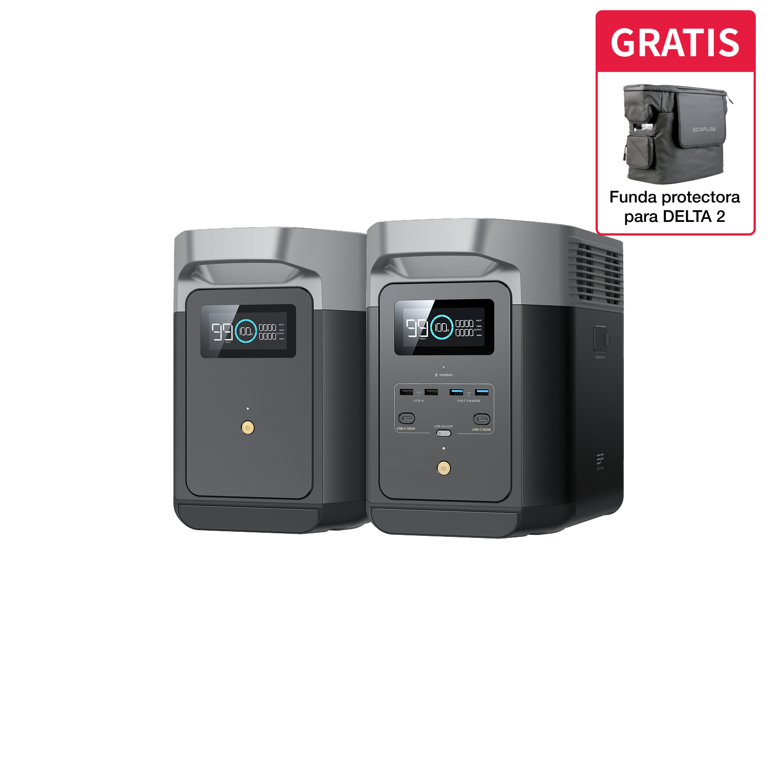 Batería Adicional  Inteligente EcoFlow DELTA 2