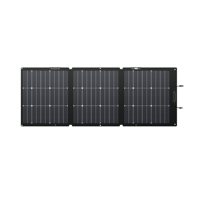 Panel solar bifacial EcoFlow NextGen de 160 W