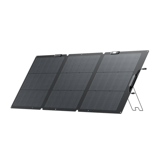 Panel solar bifacial EcoFlow NextGen de 160 W