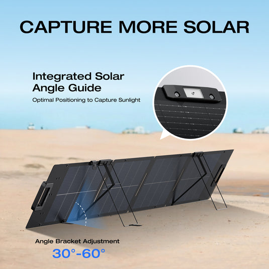 Panel Solar Portátil EcoFlow de 110 W