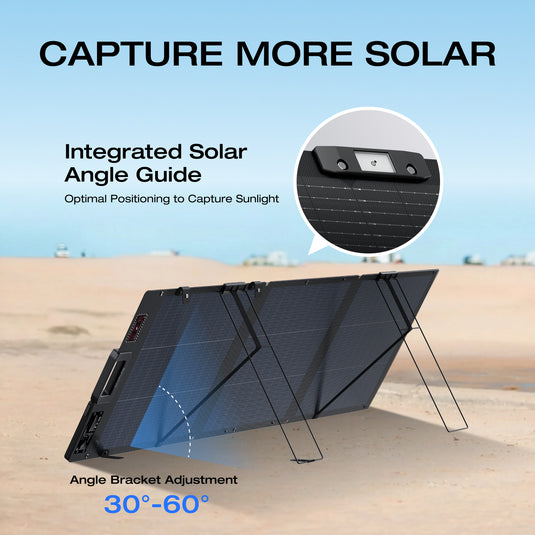 Panel solar monofacial EcoFlow NextGen de 160 W