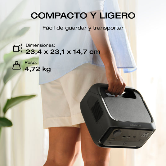 Estación de energía portátil EcoFlow RIVER 3 Plus 270