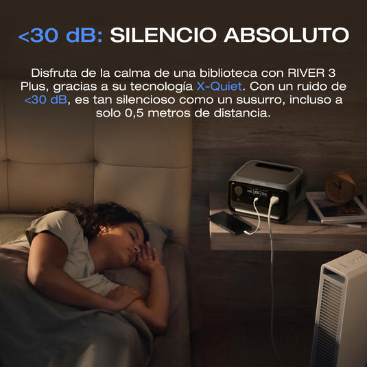 Estación de energía portátil EcoFlow RIVER 3 Plus 270