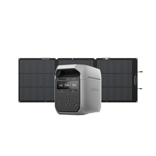 DELTA 3 Plus + Panel solar de 160W
