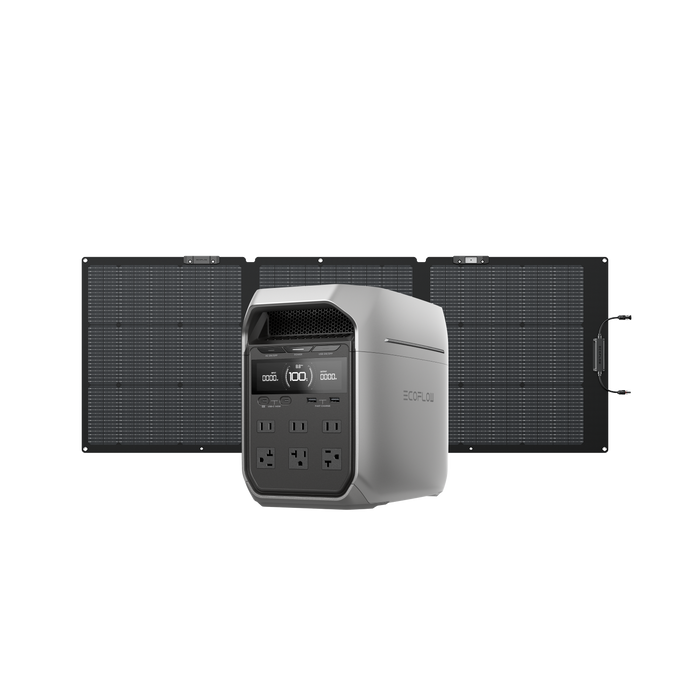 DELTA 3 Plus + Panel solar de 160W