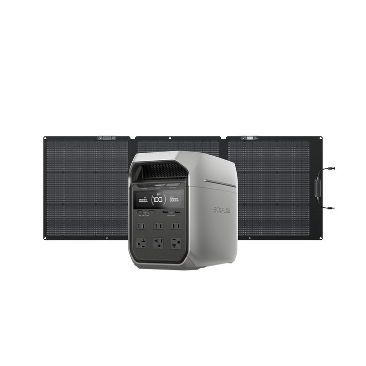 DELTA 3 Plus + Panel solar de 160W