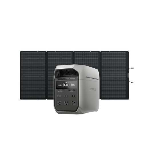 DELTA 3 Plus + Panel solar de 400W