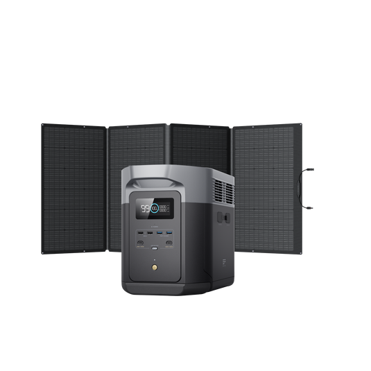 Generador Solar EcoFlow DELTA 2 Max (FV 400 W)