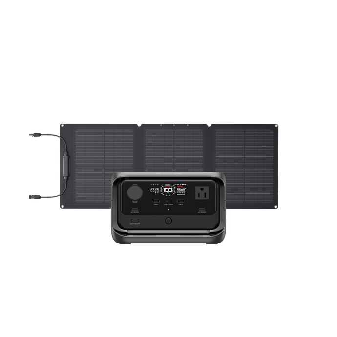 Generador Solar EcoFlow RIVER 3 Plus (FV 60W)