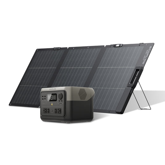 Generador Solar EcoFlow RIVER 2 Max (FV 160 W)