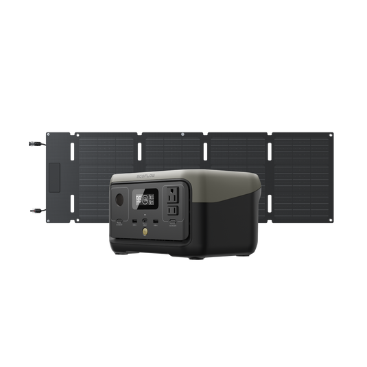 Generador Solar EcoFlow RIVER 2 (FV 45 W)