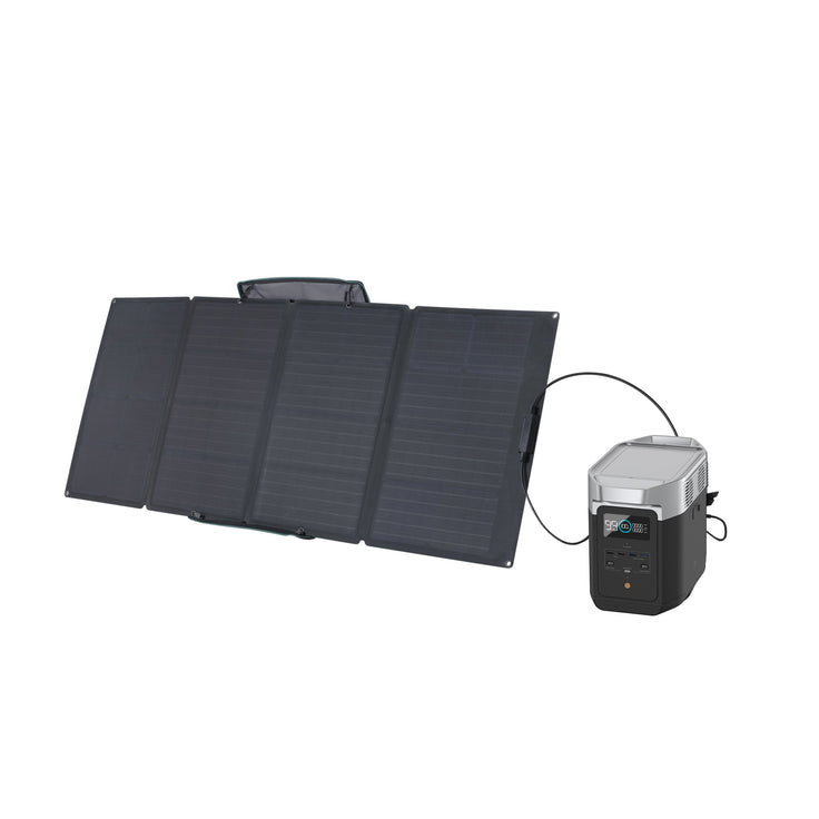 EcoFlow DELTA 2 + Panel Solar de 160W Portable Power EcoFlow DELTA 2 1 