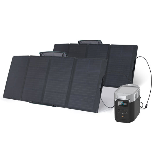 EcoFlow DELTA 2 + Panel Solar de 160W Portable Power EcoFlow DELTA 2 2 