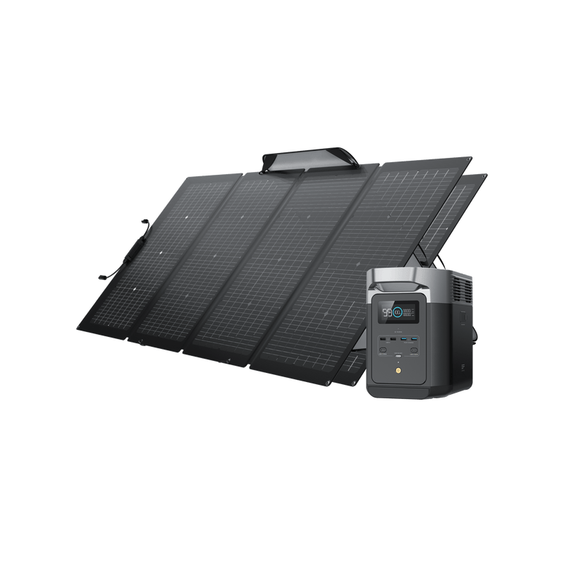 Load image into Gallery viewer, Generador solar EcoFlow DELTA 2 (FV 220 W) Portable Power EcoFlow 2*220 W + DELTA 2  
