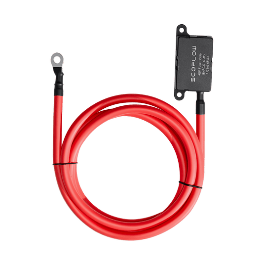 Cable de fusible extendido del cargador del alternador EcoFlow (2 m)
