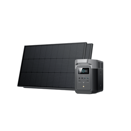 Generador solar EcoFlow DELTA 2 (PV rígido de 100W)