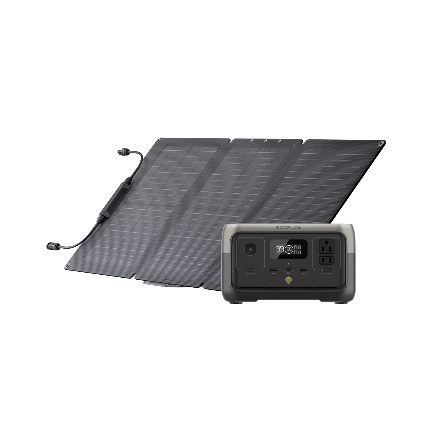 Generador Solar EcoFlow RIVER 2 (FV 60 W)
