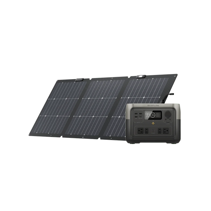 Generador Solar EcoFlow RIVER 2 Max (FV 160 W) 