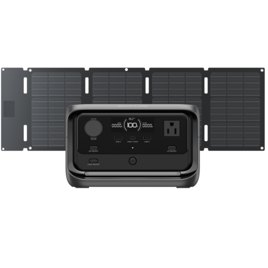 EcoFlow US Standalone RIVER 3 Plus + 45W Solar Panel EcoFlow RIVER 3 Plus Portable Power Station