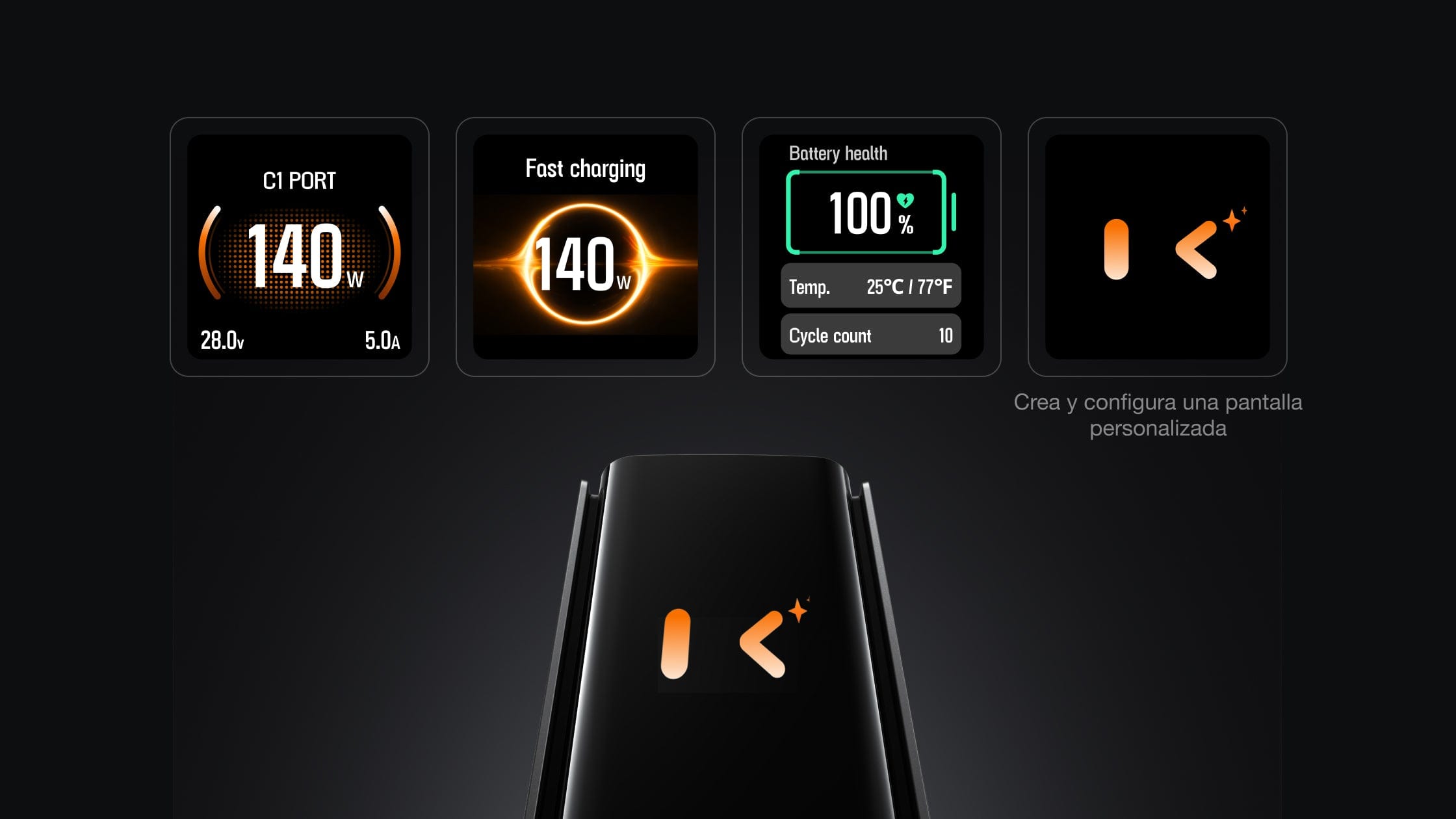 Gestión de la energía y personalización a través de la aplicación